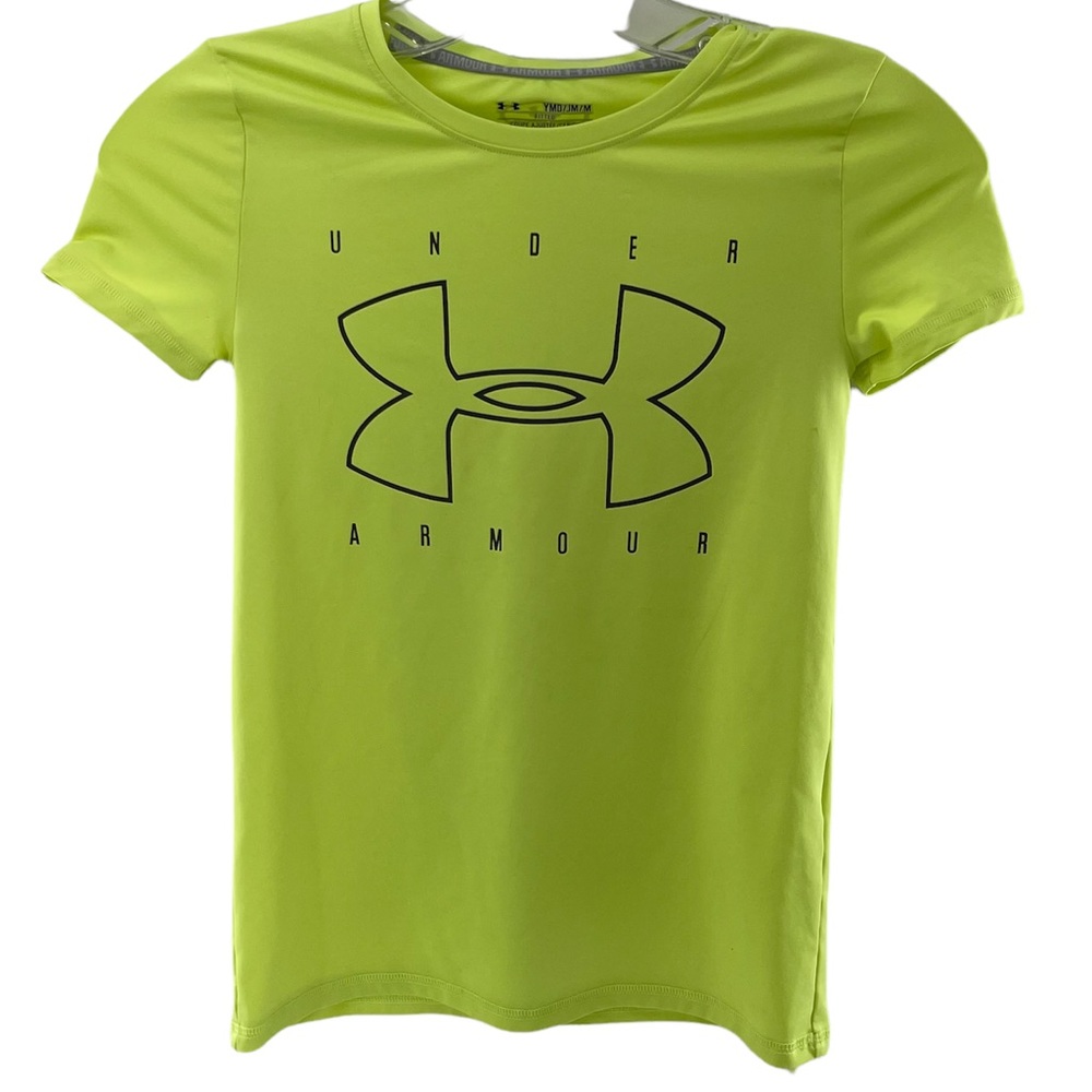 Under Armour Fitted Heat Gear Shirt Size Youth Medium